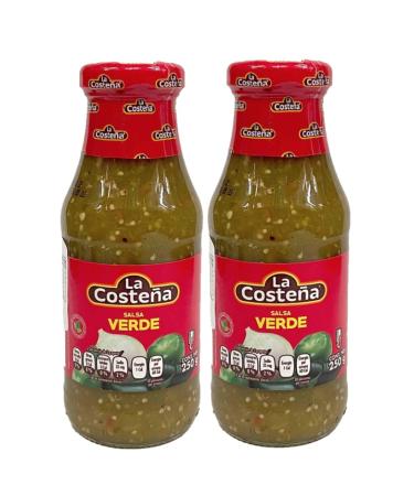 La Costena Green Mexican Salsa Medium 250 g 2 pieces