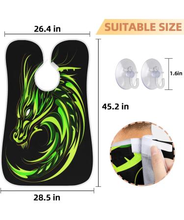 Shop Fire Dragon Beard Bib Apron | Beard Hair Catcher for Men | Perfect Father's Day & Anniversary Gifts - Buy Online on GoSupps.com