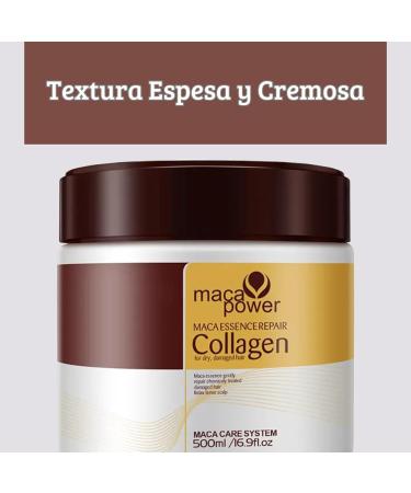 Karseell Collagen Hair Treatment 16.90 oz 500 ml Conditioning Argan Oil Hair Mask Deep Repair Conditioning Argan Oil Collagen Hair Mask Essence for Dry Damaged Hair Leave in Conditioner (1) - Buy Online on GoSupps.com