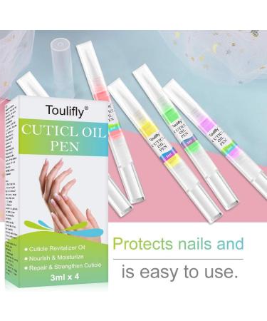 4PC Nail Hardener & Care Set | Strengthen Thin & Fragile Nails with Taantle-Care Oil - Buy Online on GoSupps.com