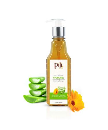 Pili Natural Hydrogel | Face and body Skin Soothing Gel with Arnica  Calendula  Centella Asiatica and Aloe Vera extracts | Natural Moisturizer | Parabens and Alcohol Free | 8.8 oz