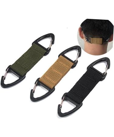 Frcolor 3ST Face Ear Hook Cable Holder - Durable Nylon Hooks for Backpacks Earrings Key Trailers & More - Buy Online on GoSupps.com