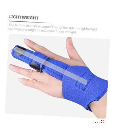 FRCOLOR Portable Hand Splint with Nylon Wrapping Tape - Gym Cable Attachments for Breathable Support 24.5x19.6cm Pinky & Middle Finger Fixing - Buy Online on GoSupps.com