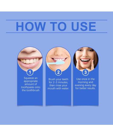 Dentifrice For Le Soin Des Dents - claircit Progressivement Les Dents Renforce L' mail Fra cheur Longue Dur e Nettoyage Quotidien(2PCS) - Buy Online on GoSupps.com