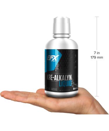 EFX Sports Kre-Alkalyn Creatine Liquid - 16 Fl Oz. - Buy Online on GoSupps.com