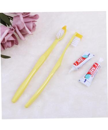 CliSpeed Disposable Toothbrush Travel Kit - 30 Pcs with Toothpaste | 3 Travel Size Brush Sets | Ideal for International Shipping - Buy Online on GoSupps.com