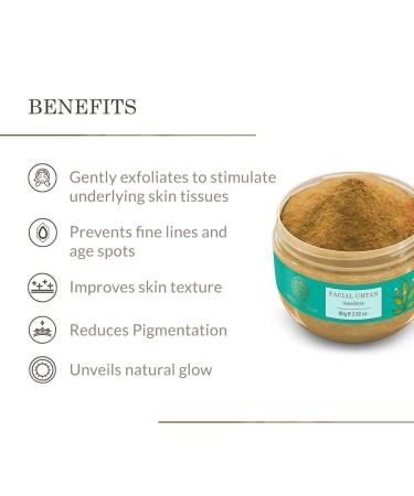 Buy Forest Essentials Soundarya Facial Ubtan 80g - Organic Skin Care for Radiant Glow | International Shipping - Buy Online on GoSupps.com