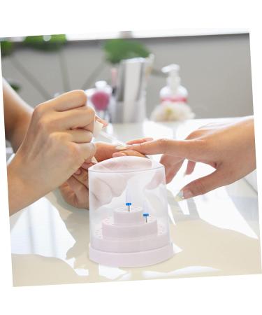 minkissy 12 Pcs Grinding Head Storage Box Nail Bit Storage Case Nail Drill Bit Container Nail Bit Storage Stand Nail Grinding Organizer Case Drill Bit Case Plastic With Cover Display Stand - Buy Online on GoSupps.com