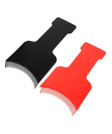 2 pi ces Planche M ches pour Coloration Cheveux Outil de Teinture Plastique Accessoire Professionnel pour Salon et Usage Domestique Kit Foiling pour Balayage Pr cis