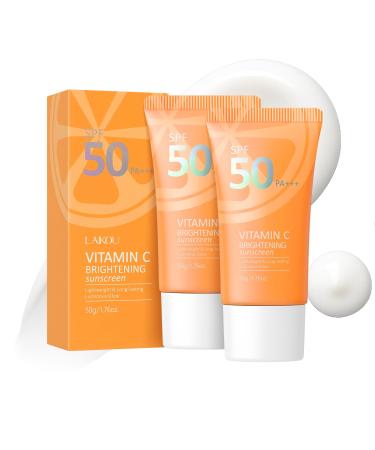 LAIKOU Sakura sunscreen face 2 x 50 ml vitamin c