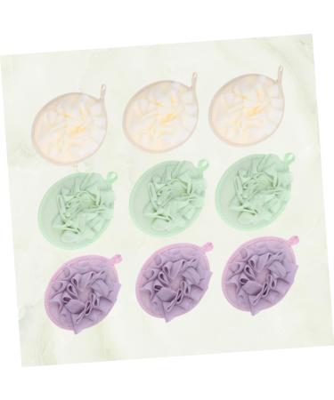 18 Pcs Bathing Accessories Set - Bath Sponge Flower Puff & Bubble Net for Ultimate Relaxation - Buy Online on GoSupps.com