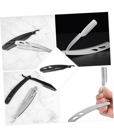 Buy Minkissy 2pcs Vintage Razor Holder & Man Scraper - Durable Stainless Steel | International Shipping Available - Buy Online on GoSupps.com
