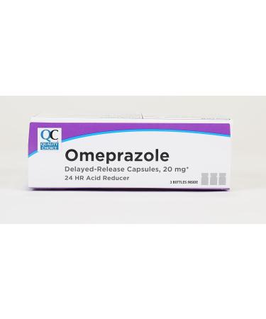 Quality Choice Omeprazole Delayed Release Acid Reducer 20mg 42 Capsules Each (2) - Buy Online on GoSupps.com
