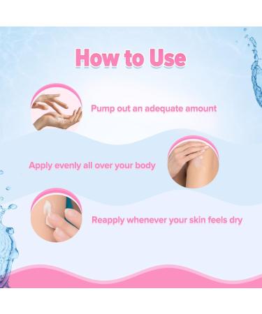 Aqualogica Radiance+ Silky Body Lotion | 24H Deep Moisturization with Watermelon & Niacinamide | Daily Moisturizer - 200ml (6.7 Fl Oz - Buy Online on GoSupps.com
