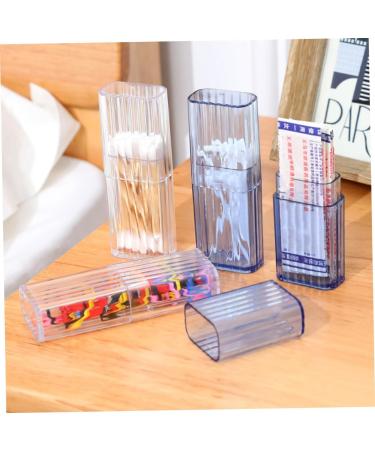 Coheali 24 STK Toncher Bock Stoper - Makeup Pad & Cotton Swab Organizer Container - Travel-Friendly 4 Color Mini Set - Buy Online on GoSupps.com