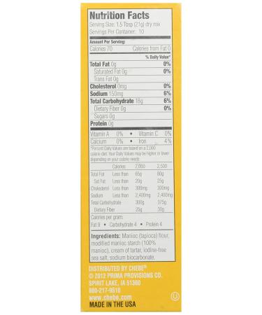 Chebe Gluten Free All-Purpose Bread Mix - 7.5 oz Bags (Pack of 8) | Delicious, Versatile Baking - Buy Online on GoSupps.com
