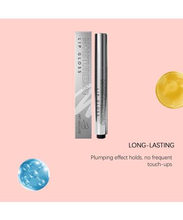 Moisturizing lip oil and nourishing gloss - Non-sticky natural moisturizing balm with plumping effect - Autumn lip care - Lightweight finish for girls (2) - Buy Online on GoSupps.com
