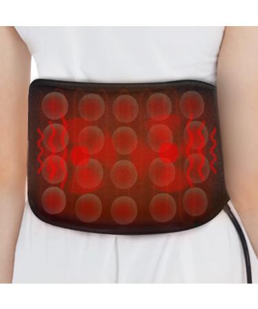 UTK Heating Pad with Vibration Massage for Lower Back  Far Infrared Heated Waist Wrap with Strap-55inch. 3 Vibration Modes  Smart Controller  Hot Enough (103 -159 )  Auto Shut Off  XL/XXL - Buy Online on GoSupps.com
