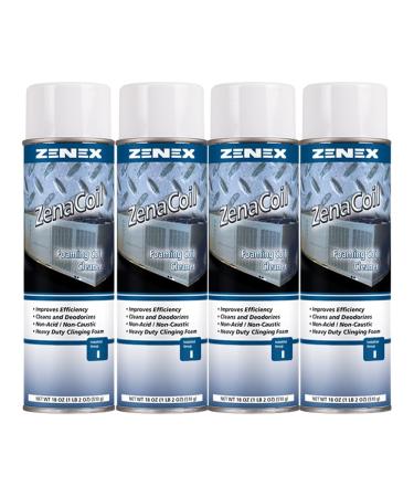Zenacoil Foaming Coil Cleaner net 18 oz. Count 4.