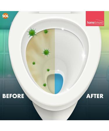 SOL 24pk Toilet Cistern Blocks Ocean Scent 50g Toilet Fresheners Toilet Blocks Cistern Toilet Bowl Cleaner Toilet Blocks for Cisterns with Long Lasting Fragrance Removes & Prevents Limescale - Buy Online on GoSupps.com