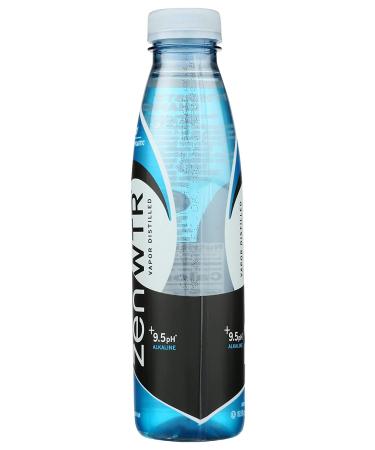 ZENWTR Water Vapor Distilled â€“ 9.5 pH Alkaline Water (16.9 Fl Oz) | Pure Hydration - Buy Online on GoSupps.com