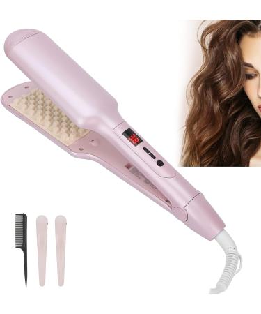 LCD Volumizing Curling Hair Iron with Wide Plates for Fluffy Hair Curler - UK - Buy Online on GoSupps.com