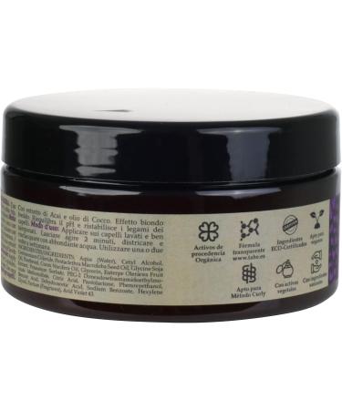 Tahe Organic Care Masque capillaire illuminateur Luminous pour un effet blond froid 300 ml - Buy Online on GoSupps.com