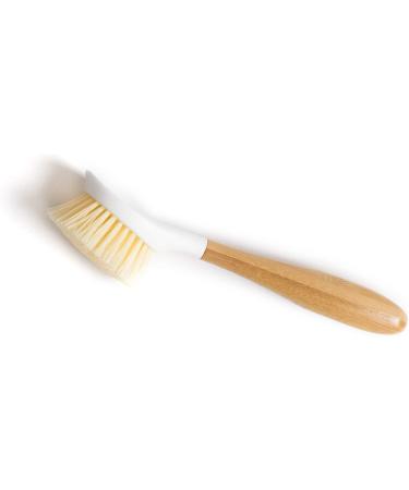 Full Circle Be Good Kitchen Dish Brush with Bamboo Handle  Single Brush  White - Buy Online on GoSupps.com