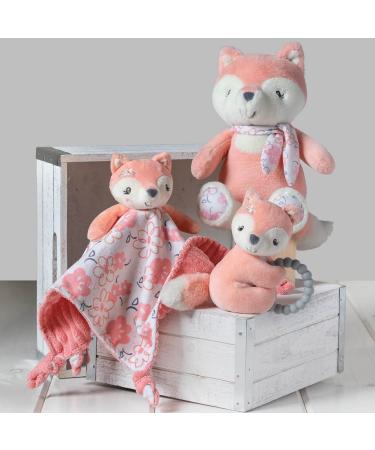 Mary Meyer Sweet-n-Sassy Fox Baby Rattle with Teether Ring - 6-Inch Soft Toy - Buy Online on GoSupps.com