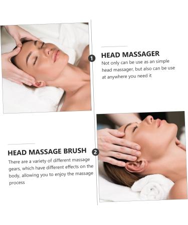 PLAFOPE Head Massager - Scalp Massager Brush for Ultimate Relaxation | 13.9x10.3cm Pink - International Shipping Available - Buy Online on GoSupps.com