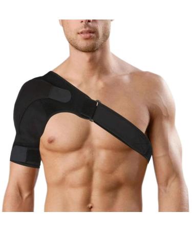 Adjustable Neoprene Shoulder Support Bandage for Men & Women - Perfect for Shoulder Luxation Fits Left or Right - Buy Online on GoSupps.com