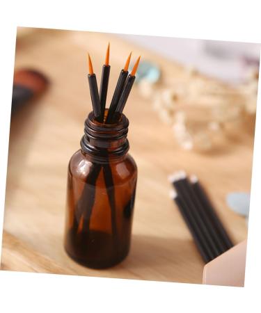 WOONEKY 100pcs Disposable Eyeliner Brush Eye Definer Brush Practical Eyeliner Brush Lip Plastic Black - Buy Online on GoSupps.com