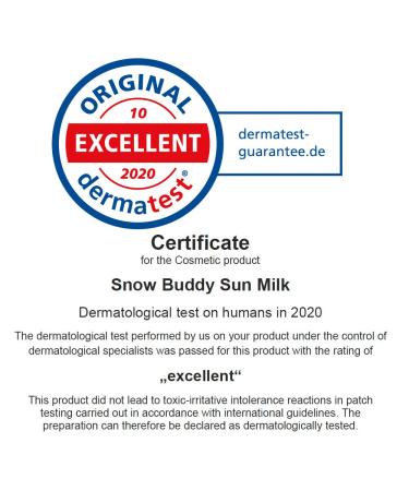 SnowBuddy Sun Milk SPF 50+ PA++++ 75ml - Gentle UVA UVB Protection Sunscreen - Buy Online on GoSupps.com