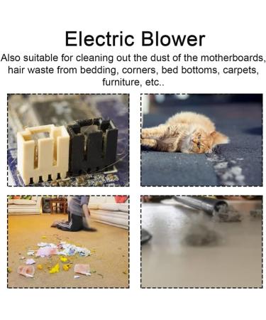 QISUO Electric Blower High-Power Electric Air Blower Strong Wind Leafs Blower Stepless Speed Change Dust Removal Fan Handheld Lithium Battery Power Supplys Home Snow Cleaner Power Tool - Buy Online on GoSupps.com