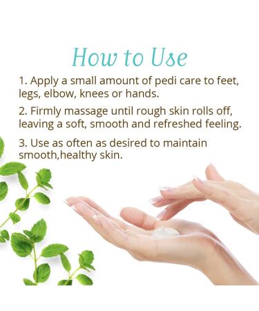 Gena Pedi Care Lotion with Peppermint Oil 8.5oz - Nourishing Foot Cream - Buy Online on GoSupps.com