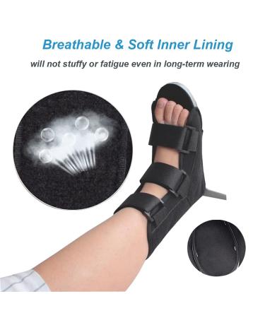Drop Foot Stabilizer Brace | Night Splint for Fracture Recovery | Varus Orthoses Ankle Support (M) - International Shipping Available - Buy Online on GoSupps.com