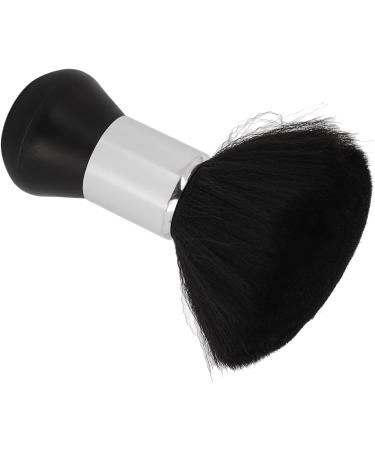 Qukaim Neck Dust Brush Hair Cutting Neck Dust Brush Ergonomic Black Face Neck Hair Dust Cleaning Brush for Home Salon - Buy Online on GoSupps.com