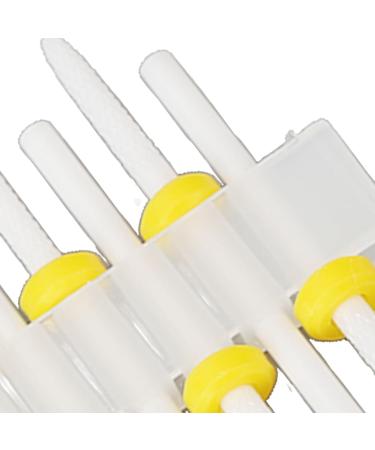 Nail Polish Remover Drill Bit High Strength Ceramic Grinding Nail Drill Bit Set for Women for Shaping - Buy Online on GoSupps.com