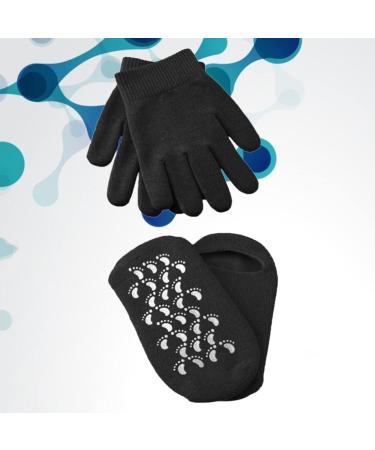 minkissy 2 Pairs Socks for Women Paraffin Gloves and Booties Moisturizing Gel Socks Womens Glove Features Socks for Women Heel Protector Heel Cushions Spa Socks Miss High Heel Lotion 20x8cm - Buy Online on GoSupps.com