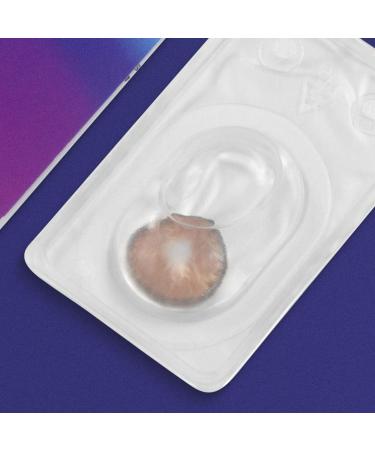Natural Brown Contact Lenses | Novelry Lucca Brown - Silicon Comfort - 1 Pair + Container - Dia 14.00 - 0.00 Dioptries - International Shipping Available - Buy Online on GoSupps.com
