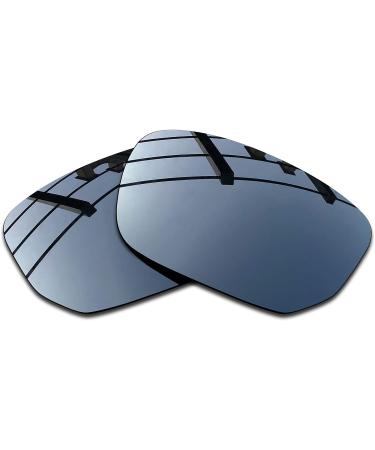 SEEABLE Premium Polarized Mirror Replacement Lenses for Oakley Style Switch OO9194 - Black Chrome Mirror & Dark Blue Mirror - Buy Online on GoSupps.com