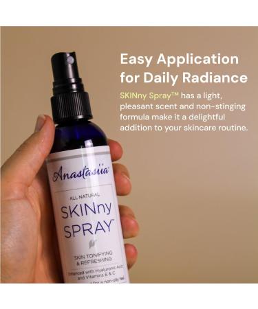 Nature's Rite Anastasiia SKINny Spray Face Mist for All Skin Types Facial Hydrating Spray Face Moisturizer - 4 oz - Buy Online on GoSupps.com