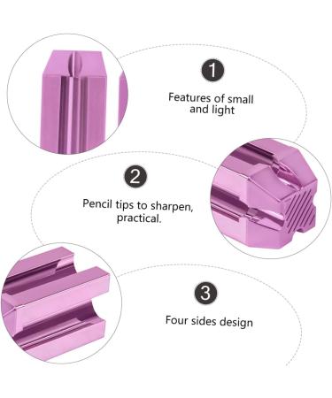 FOMIYES Eyebrow Pencil Sharpener Drawing Tools Sharpener Lady Tools Crayon Pencils Makeup Gadgets Cosmetic Pencil Tip Grinder Plastic Eyebrow Shape Pull Wire Second Generation - Buy Online on GoSupps.com