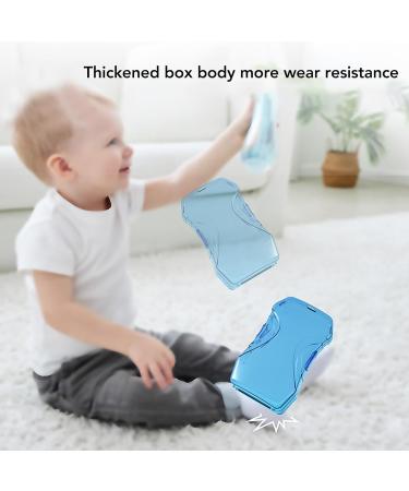 Original Squeeze-Proof Food Bag Holder for Toddlers - Blue | International Shipping Available - Buy Online on GoSupps.com