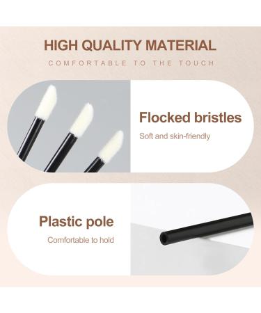 Sularpek 300 PCS Lip Brushes Disposable Lip Gloss Brush Lip Applicator Wands Lipstick Concealer Brushes Make Up Brush Lipstick Applicator Tool Perfect for Lips Eyes and Makeup Application - Buy Online on GoSupps.com