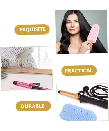 POPETPOP 6 Pcs Curling Iron Storage Organizer & Travel Bag | Hot Tool Holder & Curling Pad for Hair Styling - Buy Online on GoSupps.com