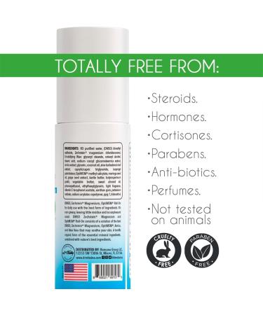 Dr. Robaina DMSO Roll-On 99.9% Pure Dimethyl Sulfoxide | Formula with Zechstein Magnesium Arnica Aloe Vera & Vitamin E Non-Greasy Topical Formula | Made in USA | 3 oz 2 Units - Buy Online on GoSupps.com