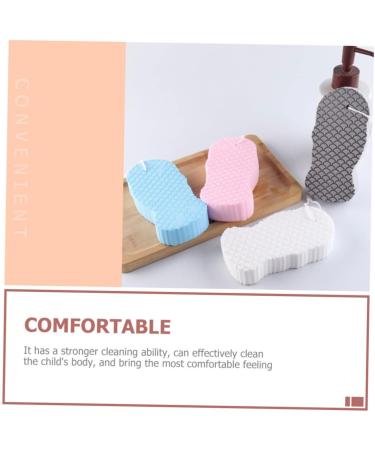 Children's Bath Sponge Set - 3D PVA Exfoliator & Massage Tools for Kids - Comfortable Shower & Body Wash Sponge - International Shipping Available - Buy Online on GoSupps.com