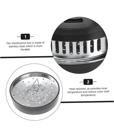 Portable Minkissy Moxibustion Box - 9-Piece Moxa Heating Set for Body Relief | International Shipping Available - Buy Online on GoSupps.com