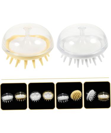 FRCOLOR Multifunctional Scalp Shampoo Brush Set 2 Pieces for Travel and Home Use - Buy Online on GoSupps.com